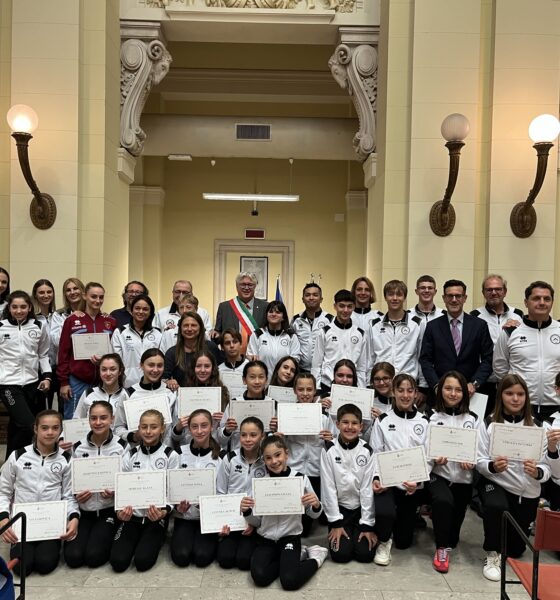 Gli atleti ASU premiati