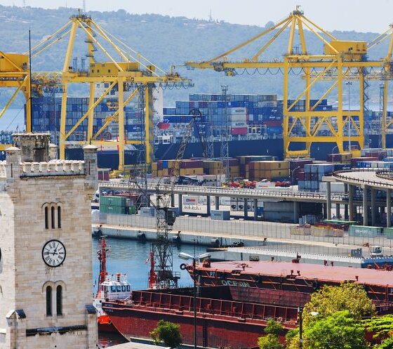 Il porto di Trieste
