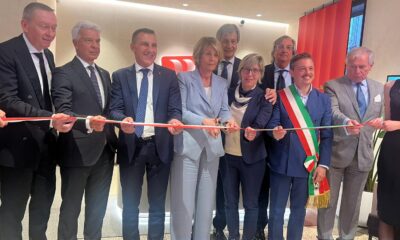 L'inaugurazione della rinnovata filiale CiviBank di Udine in via Vittorio Veneto con l'assessore regionale Barbara Zilli