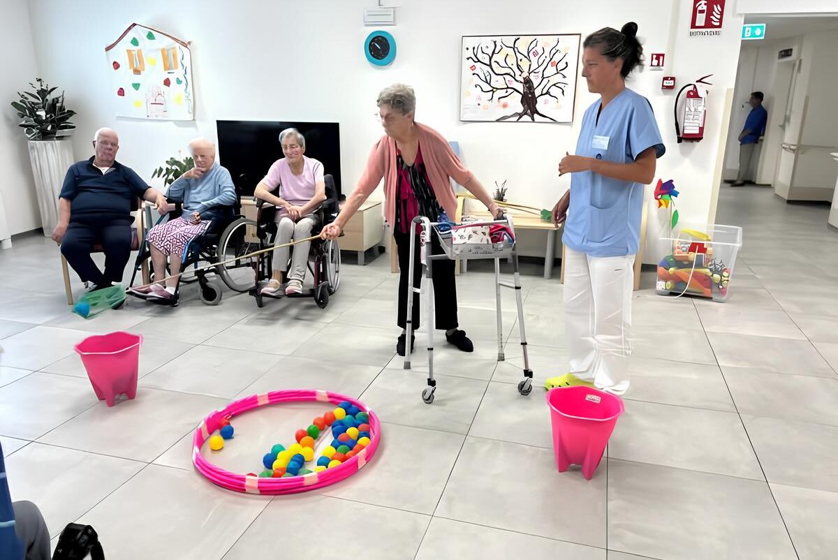 Un momento delle NonnOlimpiadi