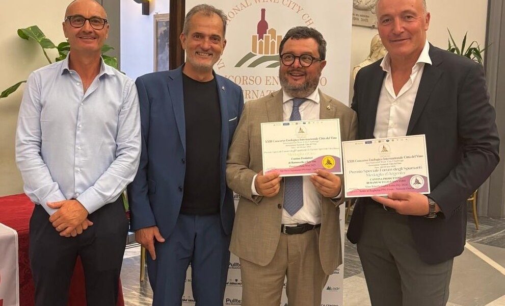 Cantina Ramuscello premiata a Roma