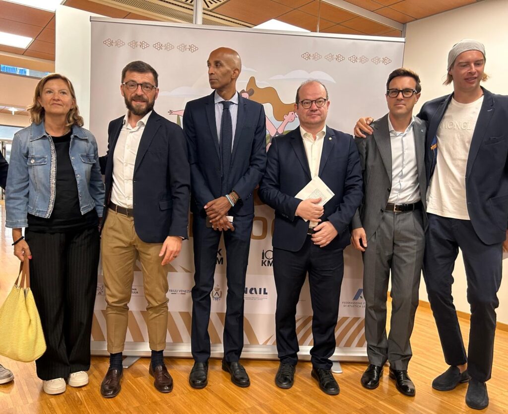Foto di Gruppo alla presentazione della prima edizione della Friuli Doc Run