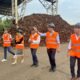 Il governatore Fedriga nel corso della visita allo stabilimento