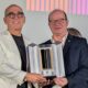 Il vicegovernatore Mario Anzil premia Ferzan Özpetek alla 44ª edizione del Premio Internazionale Sergio Amidei