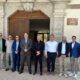 L'assessore Bini con sindaci e imprenditori della zona del Collio