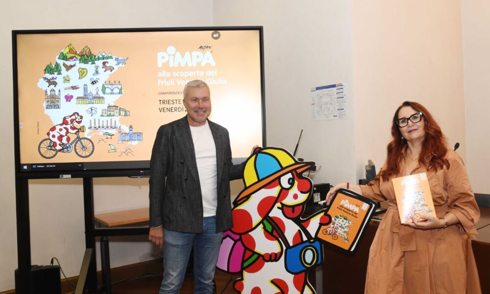 L’assessore Sergio Emidio Bini insieme a Maria Teresa Panini alla presentazione del volume