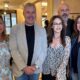 L'assessore regionale Sergio Emidio Bini con la direttrice di Fvg Film Commission Chiara Valenti Omero, l'attrice Elena Sofia Ricci e la produttrice della serie tv Verdiana Bixio