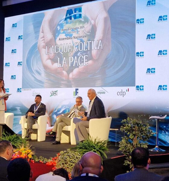 L’assessore regionale Stefano Zannier all’assemblea nazionale dell'Anbi