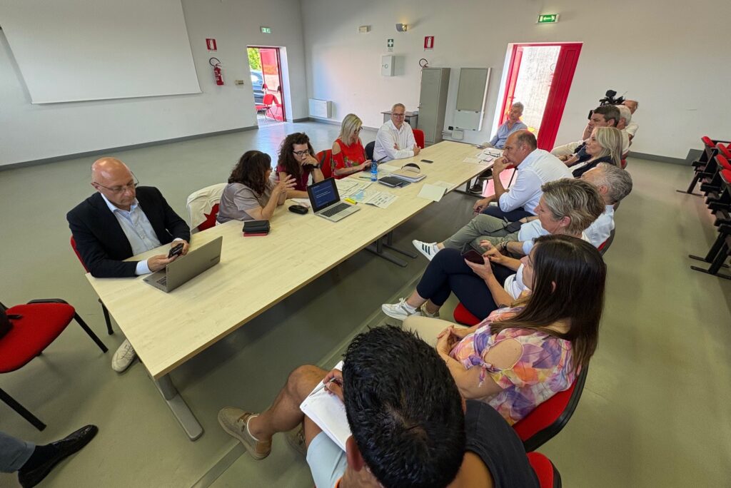 L'assessore regionale Cristina Amirante a Torviscosa per presentare lo stato dei lavori della ciclovia TriLiVe