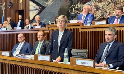 L’assessore regionale alle Finanze Barbara Zilli al termine dell’approvazione della legge di assestamento di bilancio