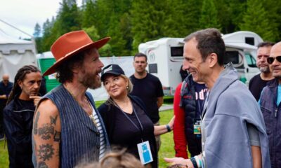 L'incontro tra il governatore Fedriga e Jovanotti