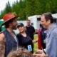 L'incontro tra il governatore Fedriga e Jovanotti