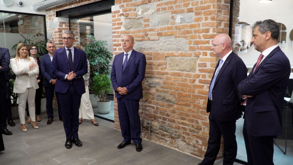 Pierpaolo Roberti nel corso del suo intervento