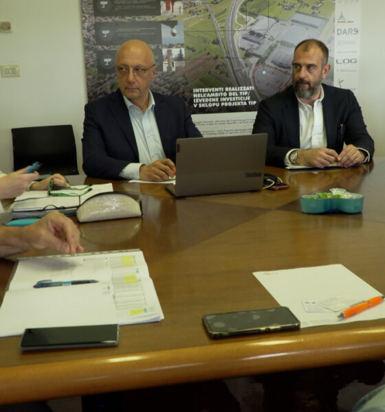 Un momento della riunione svoltasi nell'Interporto di Gorizia sul tema dell'H4