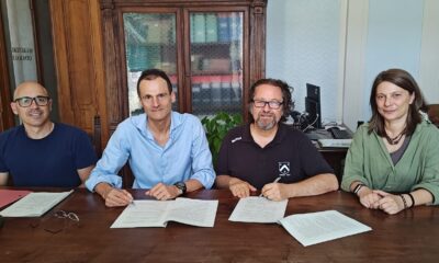 Firma della convenzione tra ASU e Comune di Udine - Palaprexta udine
