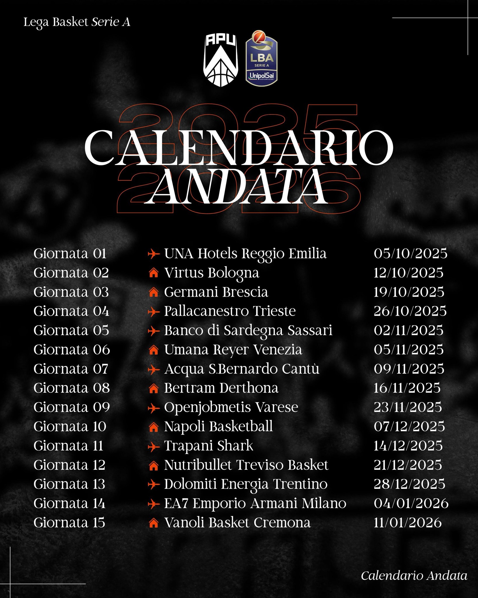 calendario Serie A