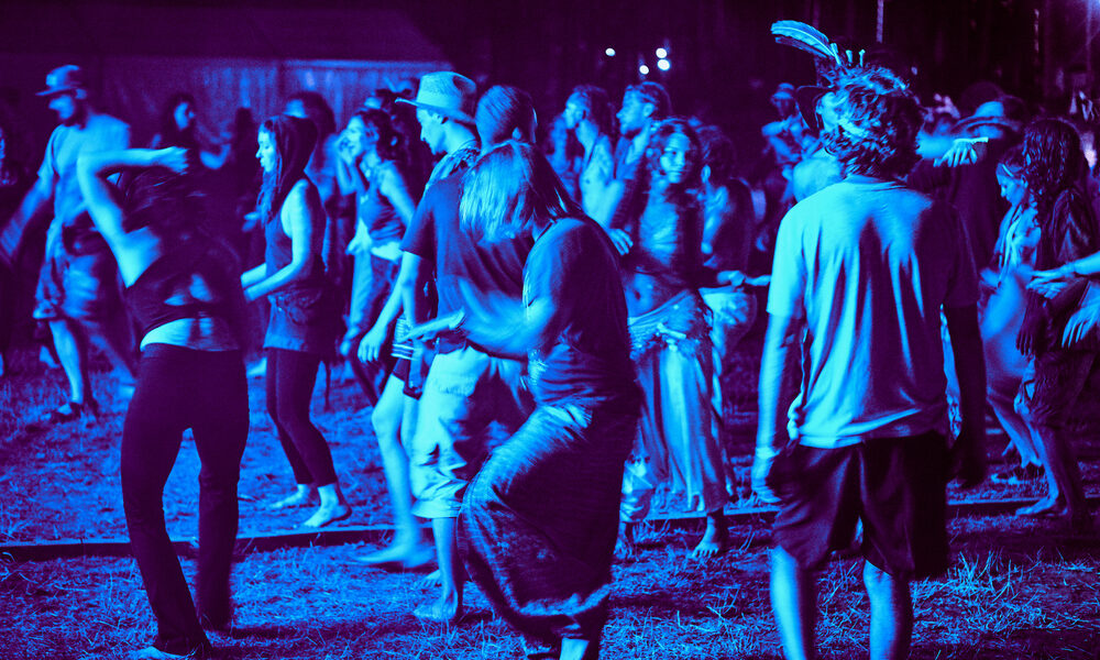 Rave party clandestino