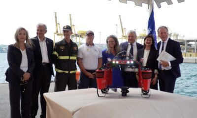 La presentazione del drone marino per il Golfo di Trieste