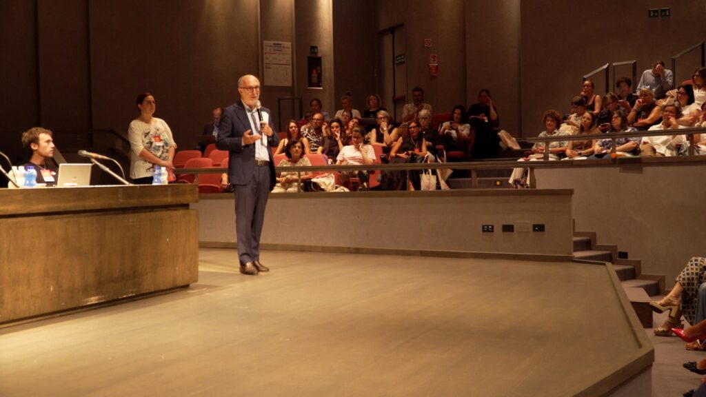 L'assessore regionale Riccardo Riccardi all'Auditorium della cultura friulana di Gorizia