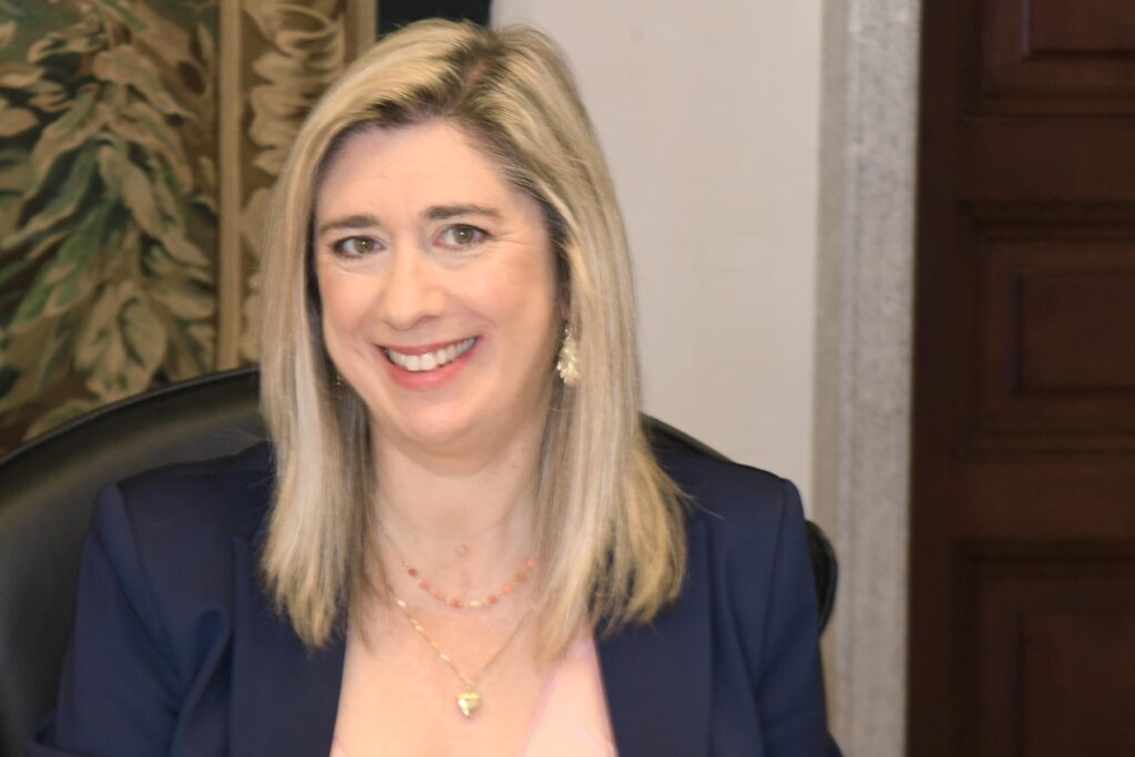 L'assessore regionale alle Infrastrutture Cristina Amirante