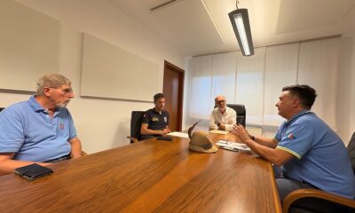 Un momento dell'incontro di ieri