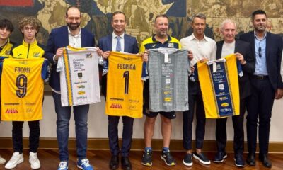 La presentazione delle nuove maglie della squadra di calcio a 5 di Cividale