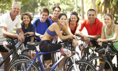 Gruppo di ciclisti