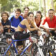 Gruppo di ciclisti