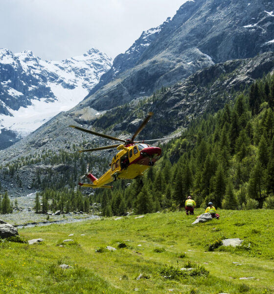 Elicottero del soccrso Alpino