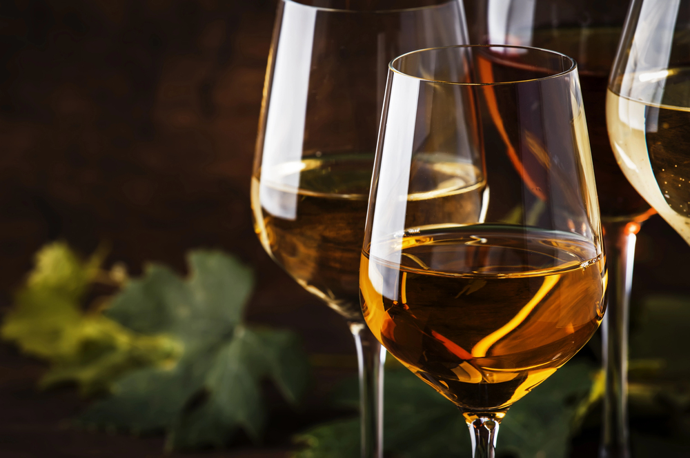 Degustazione di vini bianchi