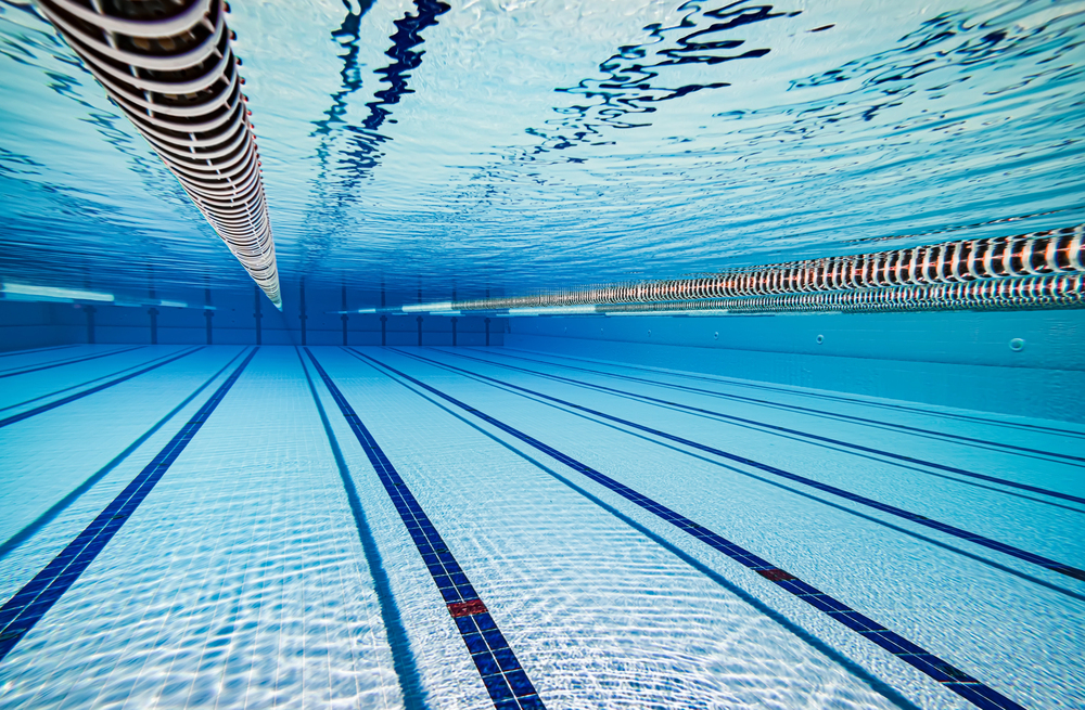 Corsia in piscina