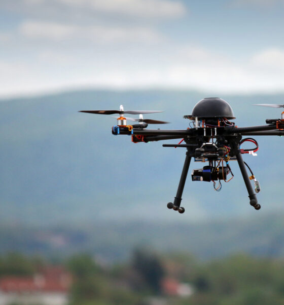 Drone con videocamera