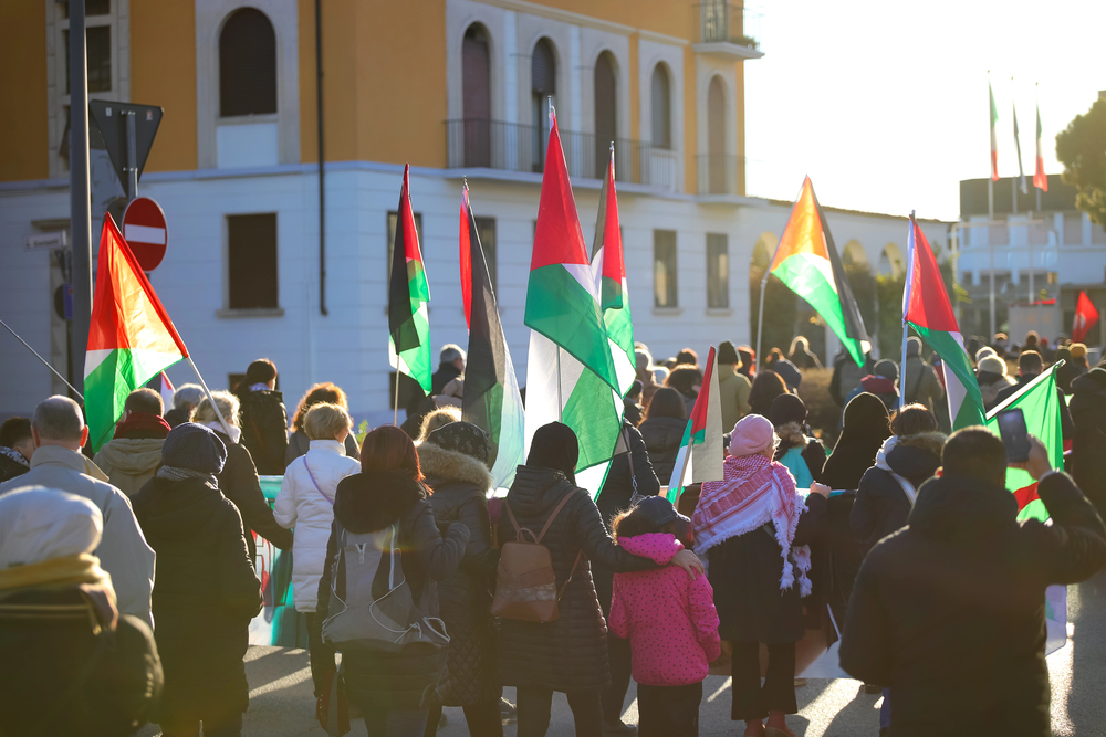 Manifestazione pro palestina