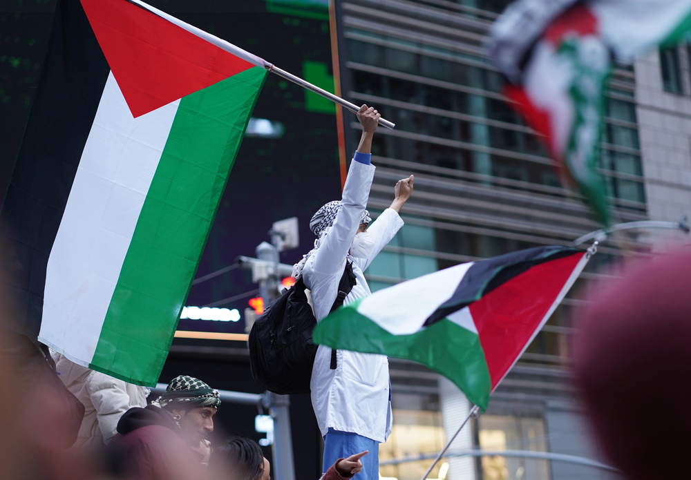 Manifestazione pro-Palestina
