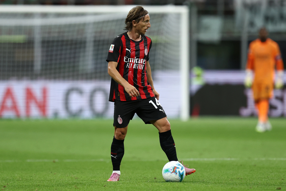 Luka Modric, centrocampista del Milan - Udinese Milan