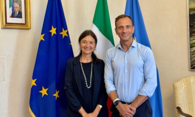 Il governatore del Fvg Fedriga con la rettrice dell'Università di Trieste Vianelli