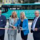 Il taglio del nastro all'inaugurazione del nuovo terminal di Gorizia