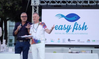 L'assessore Bini all'apertura di Easy Fish
