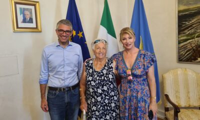 L'assessore Roberti con Nerina Filippi
