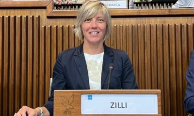 L'assessore alle Finanze Barbara Zilli in Consiglio regionale