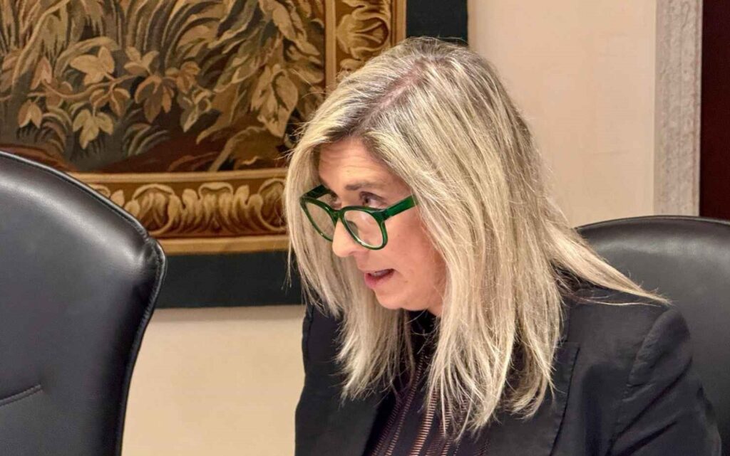 L'assessore regionale alle Infrastrutture Cristina Amirante