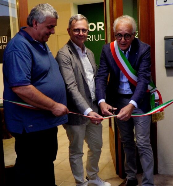 L'inaugurazione della nuova sede del Cluster forestale Fvg a Tolmezzo