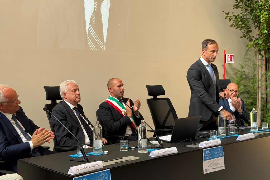 L'intervento del governatore Massimiliano Fedriga