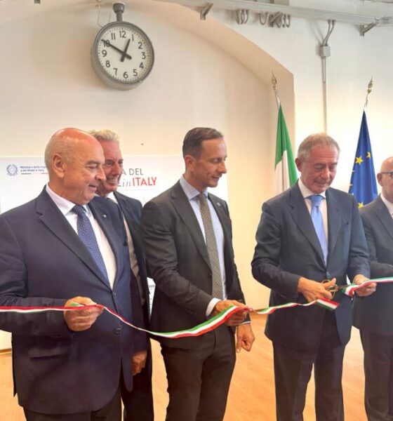 Il taglio del nastro per la Casa del Made in Italy di Trieste