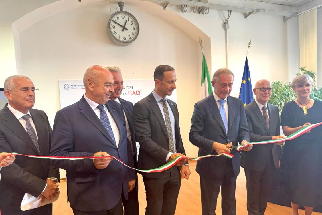 Il taglio del nastro per la Casa del Made in Italy di Trieste