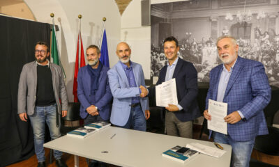 Firma dell'accordo tra UniTS e il comune di Trieste