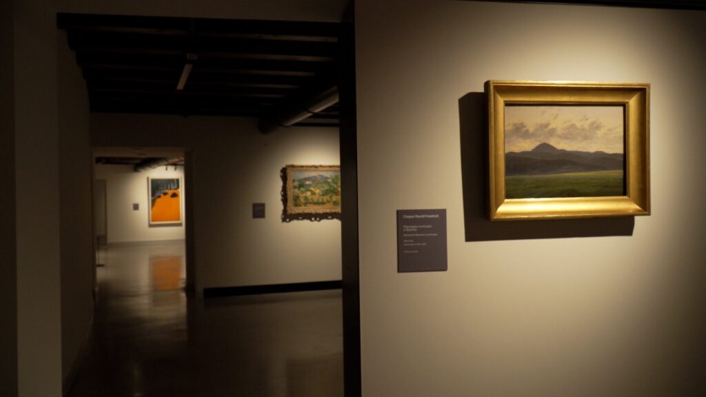 Alcune delle opere che compongono la mostra Confini. Da Gauguin a Hopper, allestita a Villa Manin di Passariano