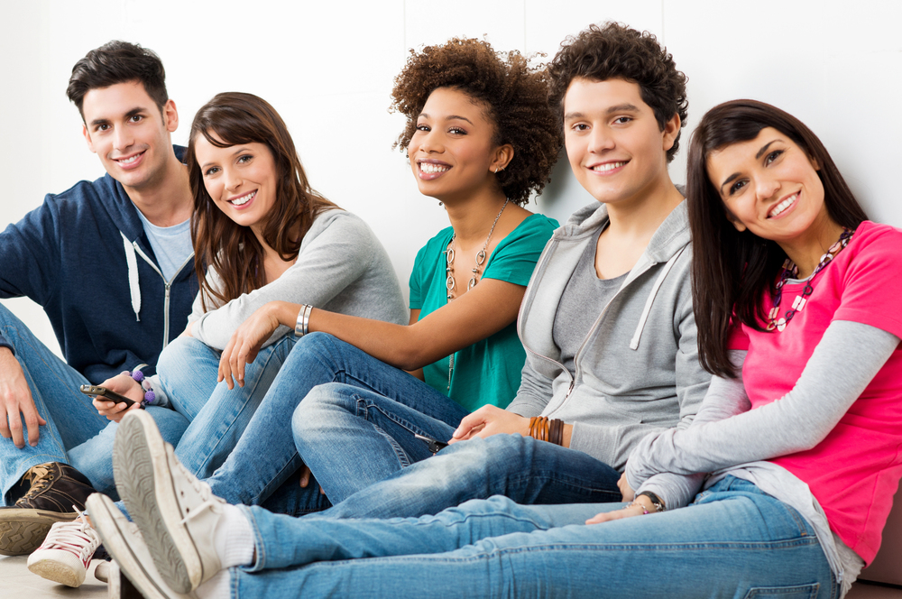 Gruppo di giovani