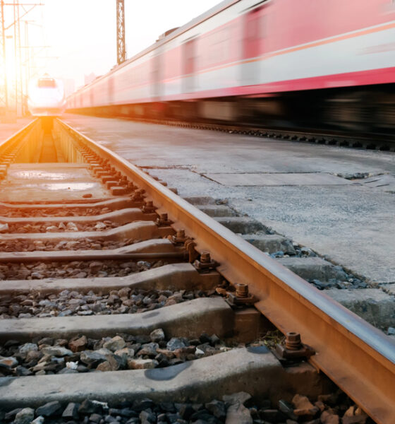 Treno in movimento