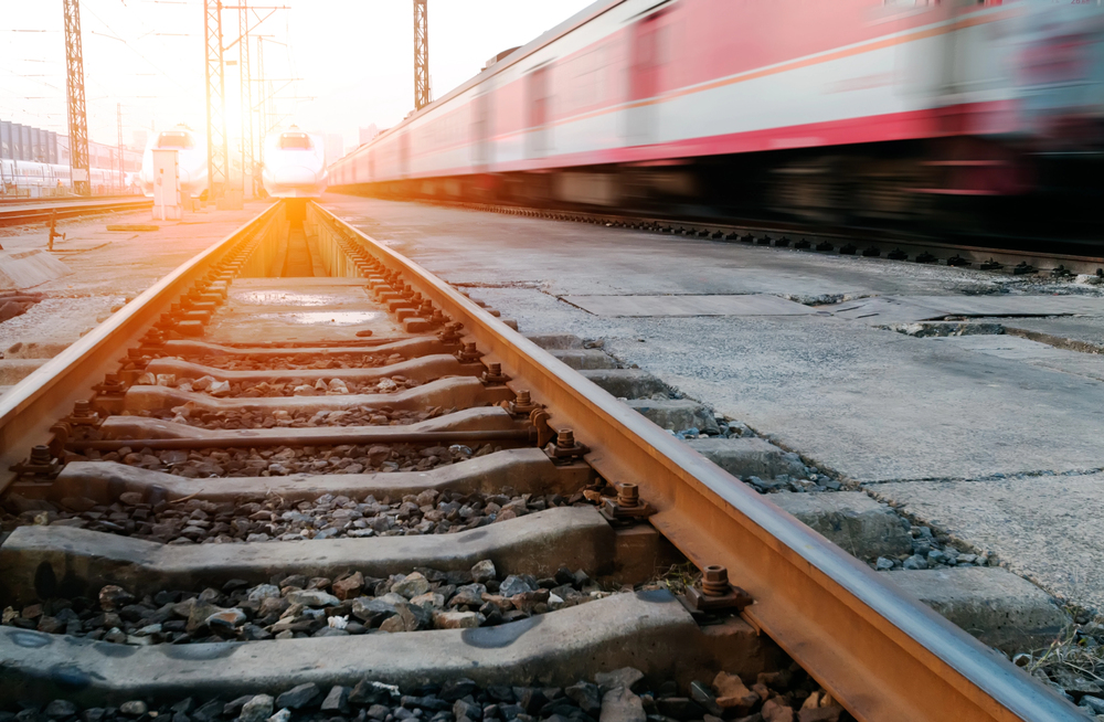 Treno in movimento